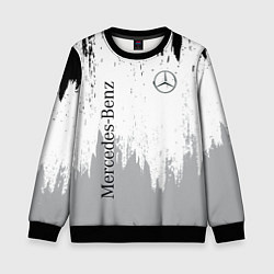 Свитшот детский Mercedes-Benz - Текстура, цвет: 3D-черный