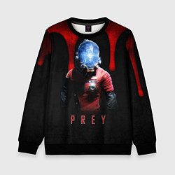 Свитшот детский Prey dark blood, цвет: 3D-черный