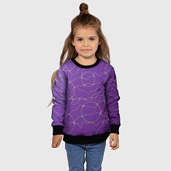 Свитшот детский Нейрографика Фантазия на тему, цвет: 3D-черный — фото 2