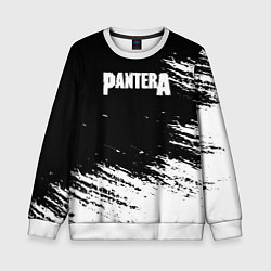 Свитшот детский Pantera Logo, цвет: 3D-белый