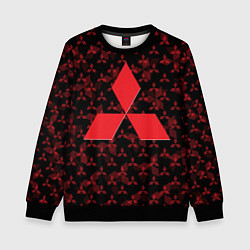 Свитшот детский MITSUBISHI BIG LOGO PATTERN, цвет: 3D-черный