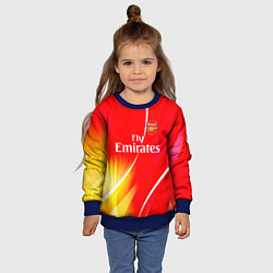 Свитшот детский Arsenal арсенал фк, цвет: 3D-синий — фото 2