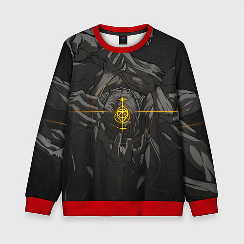 Детский свитшот Босс Элдн Ринг / 3D-Красный – фото 1