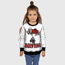 Свитшот детский ELDEN RING время путешествовать Элден Ринг, цвет: 3D-черный — фото 2