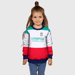 Свитшот детский Liverpool sport, цвет: 3D-синий — фото 2