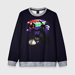 Детский свитшот FNAF Security Breach персонажи
