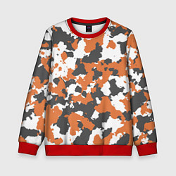 Детский свитшот Orange Camo