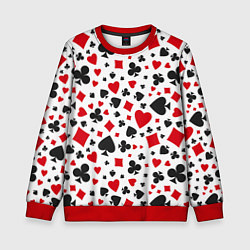 Детский свитшот Картёжные Масти