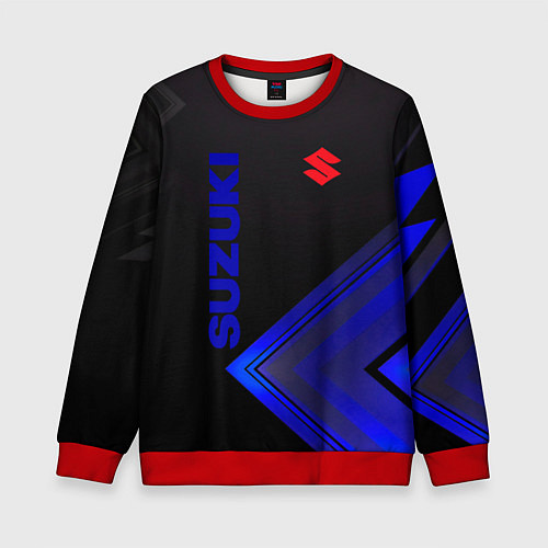 Детский свитшот SUZUKI СУЗУКИ / 3D-Красный – фото 1
