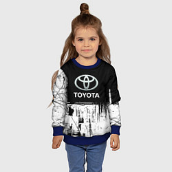 Свитшот детский Toyota sport, цвет: 3D-синий — фото 2