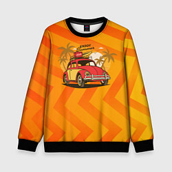 Свитшот детский Enjoy Summer car, цвет: 3D-черный