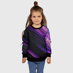 Свитшот детский Vanguard pattern Fashion 2023, цвет: 3D-черный — фото 2