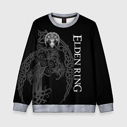 Свитшот детский СВЯТОЕ ДРЕВО МИКЕЛЛЫ ЕЛДЕН РИНГ, цвет: 3D-меланж