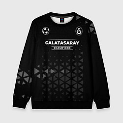 Свитшот детский Galatasaray Форма Champions, цвет: 3D-черный