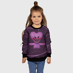 Свитшот детский Кисси Мисси в сетке, цвет: 3D-черный — фото 2