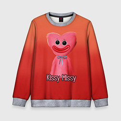 Свитшот детский КИССИ МИССИ KISSY MISSY, цвет: 3D-меланж