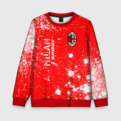 Свитшот детский AC MILAN AC Milan Sport Арт, цвет: 3D-красный