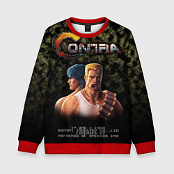 Свитшот детский Contra gamer, цвет: 3D-красный