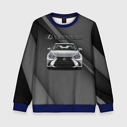 Свитшот детский Lexus auto, цвет: 3D-синий