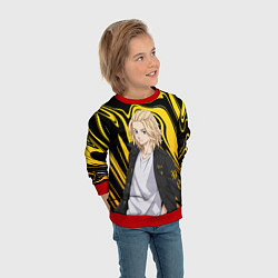 Свитшот детский ТОКИЙСКИЕ МСТИТЕЛИ МАЙКИ САНО, цвет: 3D-красный — фото 2