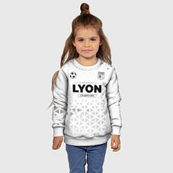 Свитшот детский Lyon Champions Униформа, цвет: 3D-белый — фото 2
