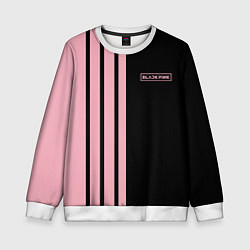 Детский свитшот BLACKPINK HALF BLACK-PINK MINI LOGO