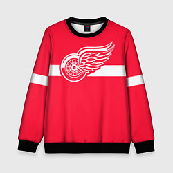 Свитшот детский Детройт Ред Уингз Форма, цвет: 3D-черный