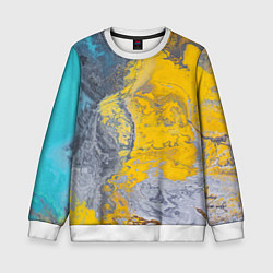 Детский свитшот Извержение Красок