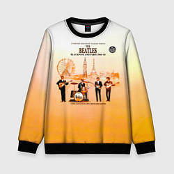 Свитшот детский The Beatles Blackpool And Paris 1964-65, цвет: 3D-черный