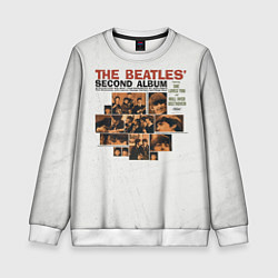 Свитшот детский The Beatles Second Album, цвет: 3D-белый
