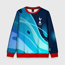 Свитшот детский Tottenham hotspur Абстракция, цвет: 3D-красный