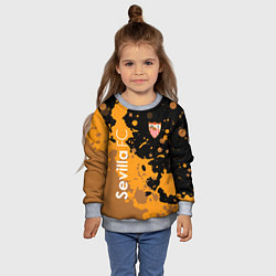 Свитшот детский Sevilla Краска, цвет: 3D-меланж — фото 2