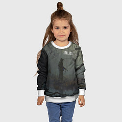 Свитшот детский STALKER Одиночка На Болоте, цвет: 3D-белый — фото 2