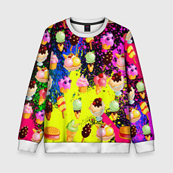 Детский свитшот Мороженки Вкуснятина