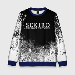 Свитшот детский Sekiro арт, цвет: 3D-синий