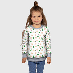 Свитшот детский Пельмени с лавровым листом и перцем, цвет: 3D-меланж — фото 2