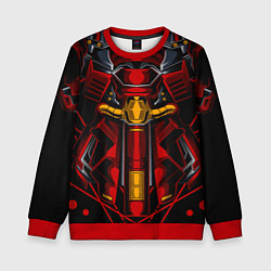 Детский свитшот Костюм железного красного робота