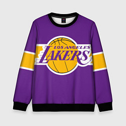 Свитшот детский LA Lakers NBA, цвет: 3D-черный