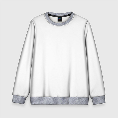 Детский свитшот Хэллоуин: Санта Муэрта / 3D-Меланж – фото 1