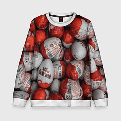 Детский свитшот Фон из киндер сюрприз