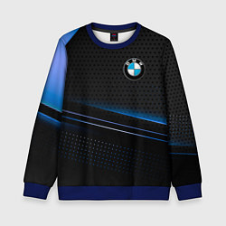 Свитшот детский Bmw abstraction, цвет: 3D-синий