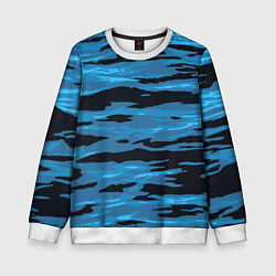 Детский свитшот Волны Камуфляж