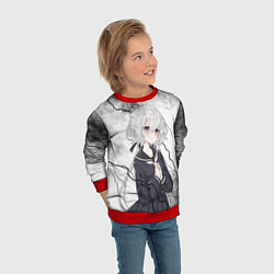 Свитшот детский Junko Konno - Зомбилэнд Сага Месть, цвет: 3D-красный — фото 2