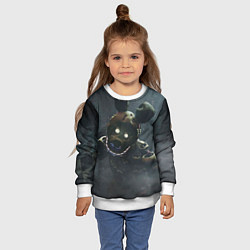 Свитшот детский Спрингтрап, цвет: 3D-белый — фото 2