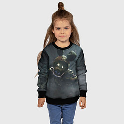 Свитшот детский Спрингтрап, цвет: 3D-черный — фото 2