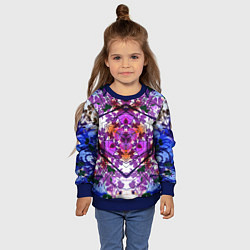 Свитшот детский Ледяной треугольник, цвет: 3D-синий — фото 2