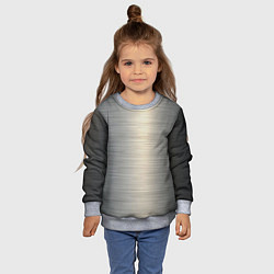 Свитшот детский Нержавейка - текстура, цвет: 3D-меланж — фото 2