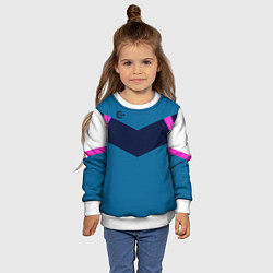 Свитшот детский FIRM в стиле 90х, цвет: 3D-белый — фото 2