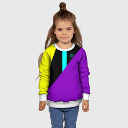 Свитшот детский FIRM прямиком из 80х, цвет: 3D-белый — фото 2