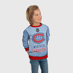 Свитшот детский Montreal Canadiens - NHL, цвет: 3D-красный — фото 2